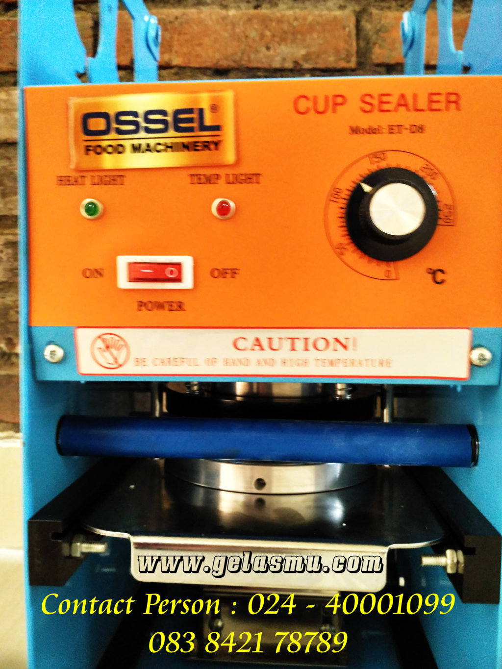jual mesin cup sealer ossel